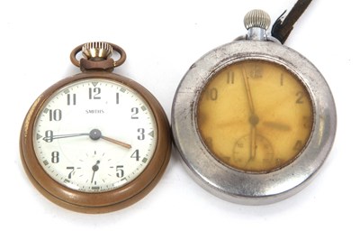 Lot 417 - Mixed Lot: Two pocket watches, one Smiths and...