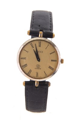 Lot 441 - A vintage Gucci wristwatch, the watch has a...