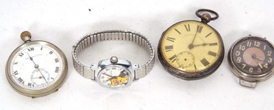 Lot 455 - Mixed lot of Disney wristwatches and two...