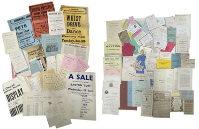 Lot 447 - An extensive collection of locally printed...