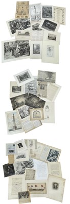 Lot 602 - A large collection of mixed ephemera relating...