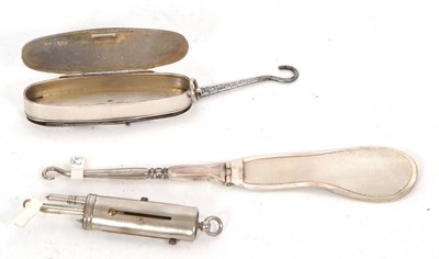 Lot 316 - A Victorian combination penknife/button...