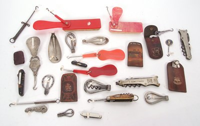 Lot 341 - Quantity of mainly metal, horn and plastic...