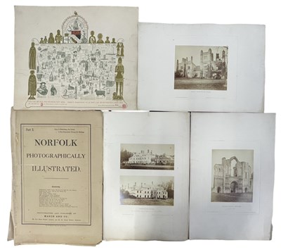Lot 529 - NORFOLK PHOTOGRAPHICALLY ILLUSTRATED: Norwich,...