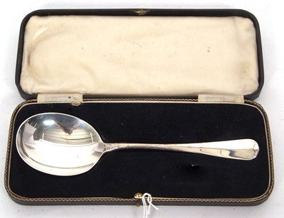 Lot 384 - A cased George VI Hanoverian and rat-tail...