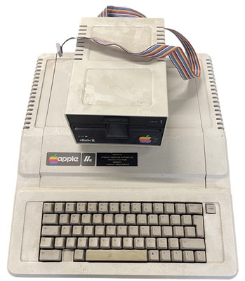 Lot 290 - A 1983 Apple IIe Computer, together with Apple...