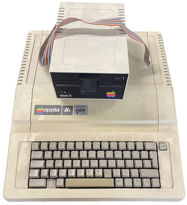 Lot 291 - A 1983 Apple IIe Computer, together with Apple...