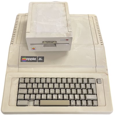 Lot 295 - A 1983 Apple IIe Computer, together with Apple...