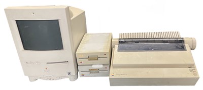 Lot 299 - A 1983 Apple Macintosh Colour Classic computer,...