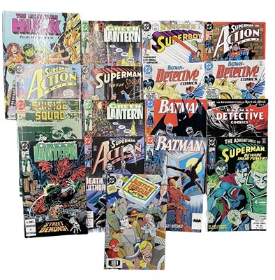 Lot 14 - A collection of mostly 1980s/90s DC comic...