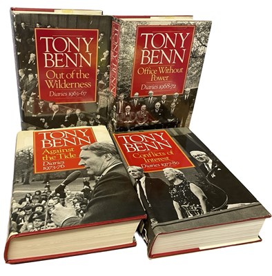 Lot 95 - TONY BENN: 4 Titles: OUT OF THE WILDERNESS -...