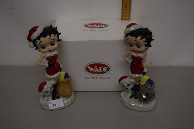 Lot 61 - Two Wade Betty Boop Christmas figures