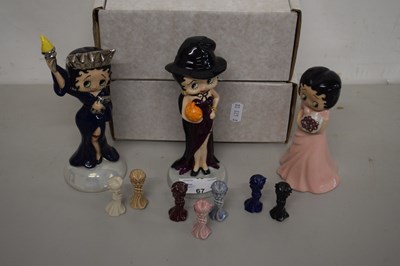 Lot 67 - Collection of Wade Betty Boop models