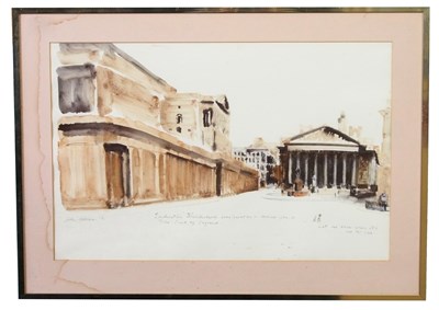 Lot 53 - John Glashan (Scottish,1927-1999), watercolour...