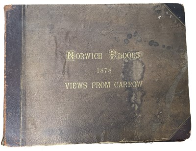 Lot 448 - NORWICH FLOODS 1878:  VIEWS FROM CARROW