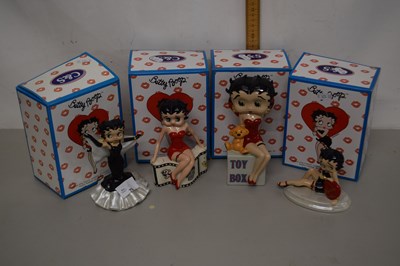 Lot 79 - Collection of four Wade Betty Boop models