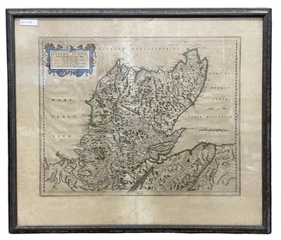 Lot 523A - Robertus Gordonius: Antiquarian Map of Scotland