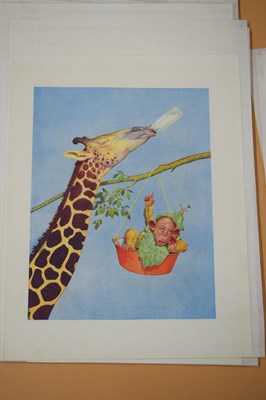Lot 332 - Packet of prints after Lawson Wood, all unframed