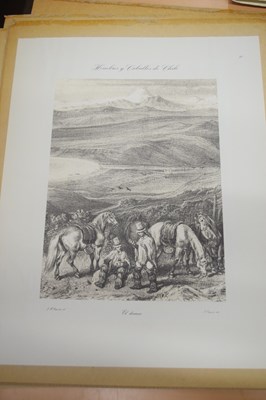 Lot 341 - Folder of 19th century engravings, mainly...