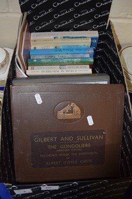 Lot 9 - One box of mixed books