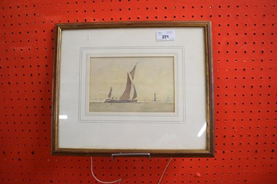 Lot 368 - Daniel Lucy (20th century), 'Off Southend',...
