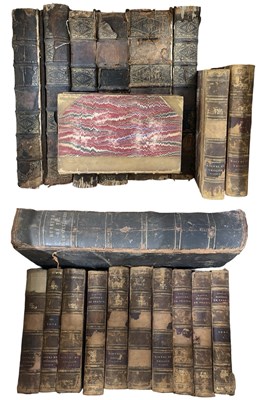 Lot 431a - TWO BOXES: Various antiquarian bindings a/f