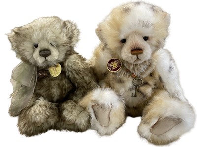 Lot 221 - CHARLIE BEARS: CB124937, Tasha, CB131385,...