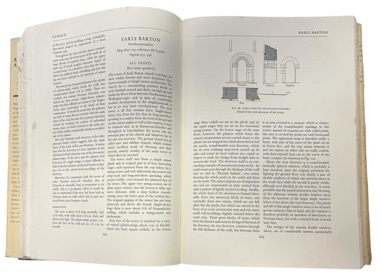 Lot 39 - HM TAYLOR AND JOAN TAYLOR: ANGLO-SAXON...