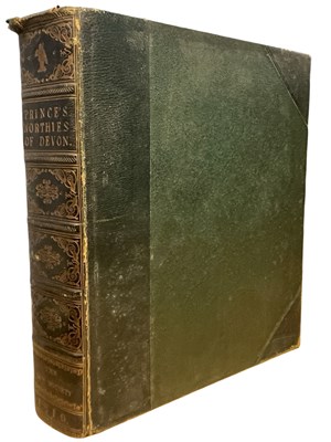 Lot 513 - JOHN PRINCE; THE WORTHIES OF DEVON, London,...