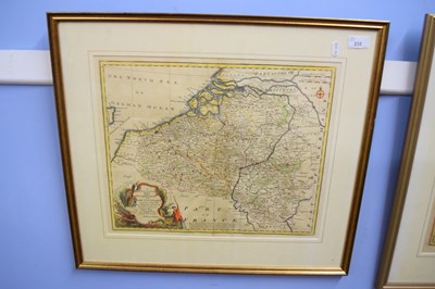 Lot 232 - Emanuel Bowen, hand coloured engraved map, A...