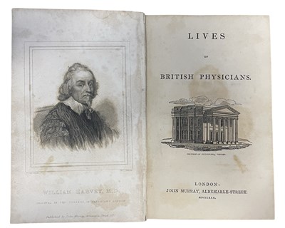 Lot 745 - LIVES OF BRITISH PHYSICIANS, London, John...