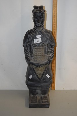 Lot 22 - Reproduction Chinese resin model of a...