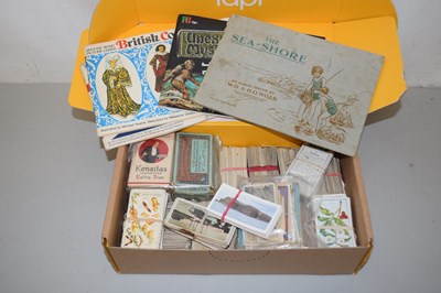 Lot 84 - Quantity of various cigarette and tea cards,...