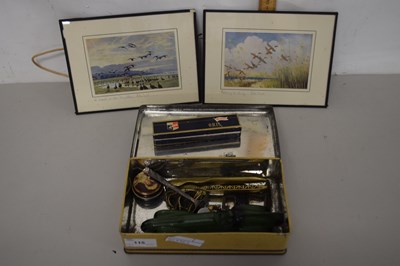 Lot 115 - Mixed Lot: Wristwatch, brass nutcrackers, die...