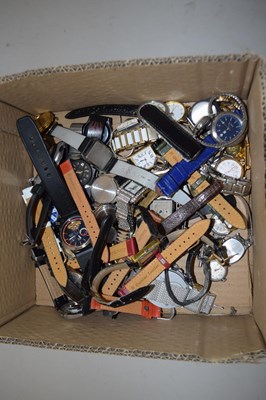 Lot 130 - Box of assorted wristwatches