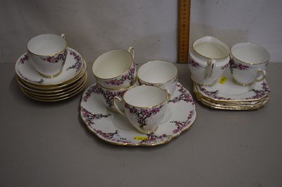 Lot 165 - Quantity of Taylor & Kent floral decorated tea...