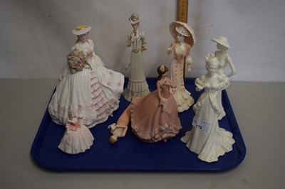 Lot 172 - Mixed Lot: Figurines to include Coalport and...