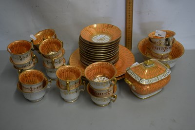 Lot 174 - Mixed Lot: Various gilt decorated tea wares...