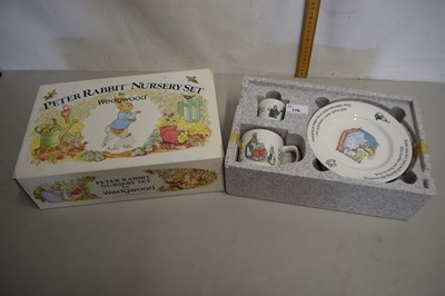 Lot 176 - Wedgwood Peter Rabbit nursery set