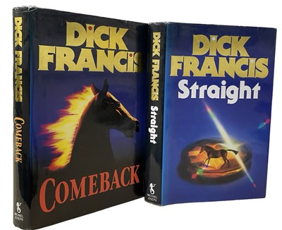 Lot 351 - DICK FRANCIS: 2 Titles: COMEBACK, London,...