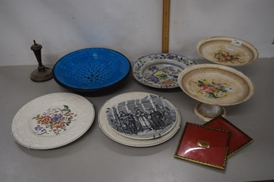 Lot 206 - Mixed Lot: Various Victorian tazzas, plates...