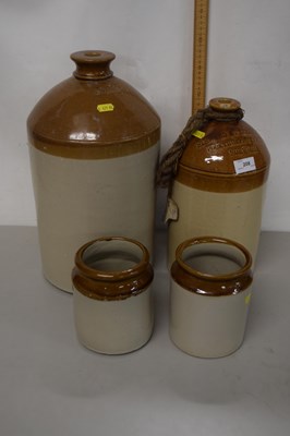 Lot 208 - Mixed Lot: Stone ware jars to include Norwich...