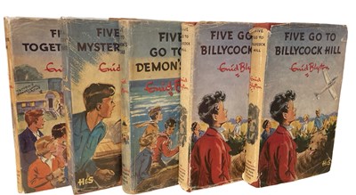 Lot 261 - ENID BLYTON FIRST EDITIONS: 5 Titles: FIVE ARE...