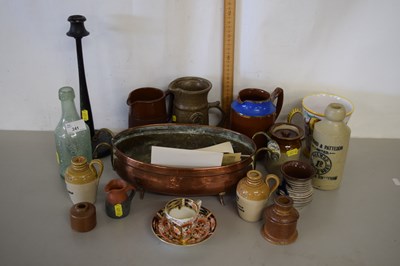 Lot 241 - Mixed Lot: Various vintage bottles, jugs and...