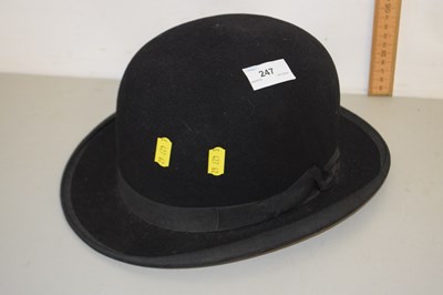 Lot 247 - Vintage bowler hat marked Dulas