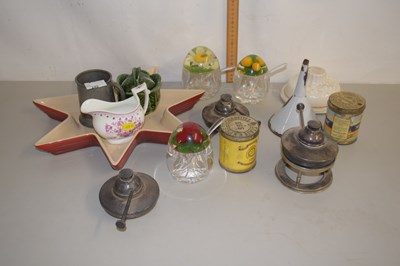 Lot 249 - Mixed Lot: Various ceramics, vintage cigarette...