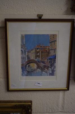 Lot 286 - Brian Ryder, study of Venice, mixed media,...