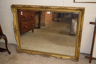 Lot 288 - 20th Century bevelled rectangular wall mirror...