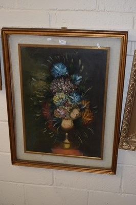 Lot 297 - Large 20th Century still life study of flowers,...