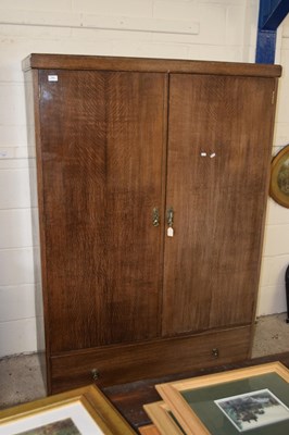 Lot 299 - Early 20th Century oak wardrobe by Trevor Page...